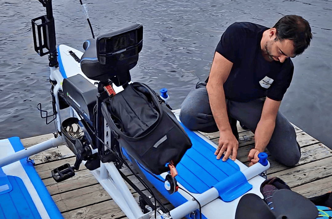 Le Waterbike – Une Nouvelle Façon de Glisser sur l’Eau